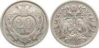 Österreich 20 Heller Franz Josef I., Haus Habsburg -