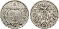 Österreich 20 Heller Franz Josef I., Haus Habsburg -