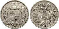 Österreich 20 Heller Franz Josef I., Haus Habsburg -