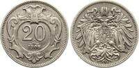 Österreich 20 Heller Franz Josef I., Haus Habsburg -