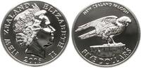 5 Dollars 2006 Neuseeland Elisabeth II., Australischer Falke, SELTEN! stgl