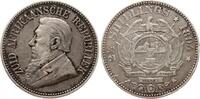 Südafrika 2,5 Shillings Burenrepublik, Paul Kruger -