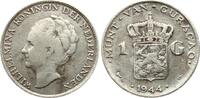 Niederländisch Curacao 1 Gulden Wilhelmina, 1890-1948 -