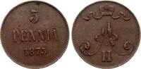 Finnland 5 Penniä Alexander II (Russland) -