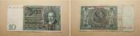 Deutsches Reich, Weimarer Republik 10 Mark Serie T -