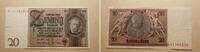 Deutsches Reich, Weimarer Republik 20 Mark Serie B -