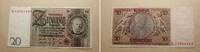 Deutsches Reich, Weimarer Republik 20 Mark Serie A -