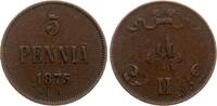 Finnland 5 Penniä Alexander II. (Russland) -