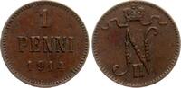 Finnland 5 Penniä Nikolaus II., (Russland) -