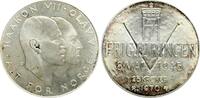 25 Kroner 1970 Norwegen Olav V. vz-stgl