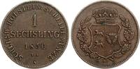 Schleswig-Holstein Sechsling Sechsling 1850 Unter Statthalterschaft 1848-1851 -