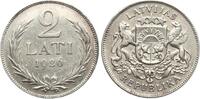 Lettland 2 Lati 1926 ss-vz