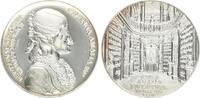 Deutschland Versilberte Bronzemedaille auf die Anna Amalia Bibliothek in Weimar -
