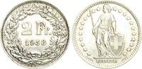 Schweiz 2 Franken 1958 ss