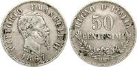 Italien 50 Centesimi Vittorio Emanuele II., 1861-1878 -