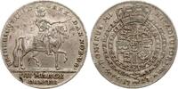 Norwegen 1 Krone zu 4 Marck 1723 Frederik IV, 1699-1730, Reiterstandbild, SELTEN! ss-vz