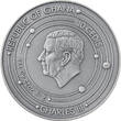 Ghana 10 Cedis 2 OZ Solar System - Mond 2025 AF