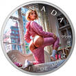 Kanada 5 Dollar Vorverkauf: 1 OZ Pyjama Party 2025 - Lieferung Oktober 2025 BU colour