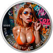 Kanada 5 Dollar Vorverkauf: 1 OZ Red Candy 2025 - Ende Lieferung Oktober 2025 BU colour