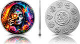 Mexiko 1 Libertad 2024 Vorverkauf: 1 OZ Dia de los Muertos Death - Ende Oktober lieferbar BU colour