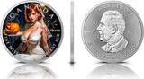 Kanada 5 Dollar Vorverkauf: 1 OZ Halloween Bride 2025 - Lieferung Oktober 2025 BU colour