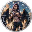 Kanada 5 Dollar Vorverkauf: 1 OZ Sinful Angel 2025 - Lieferung November 2025 BU colour