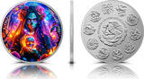 Mexiko 1 Libertad 2024 Vorverkauf: 1 OZ Dia de los Muertos Thorns - November lieferbar BU colour