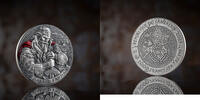 Kamerun 2000 Francs 2025 2 OZ Way to Valhalla Harald Schönhaar 2025 AF 289,00 EUR  zzgl. 6,00 EUR Versand
