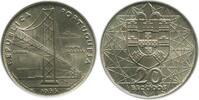 Portugal Argent 20 Escudos 20 Escudos Portugal Argent -