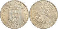 Portugal Argent 50 Escudos 50 Escudos 500ème Anniversaire de la Naissance de Pedro Alvares Cabral - Portugal Argent -