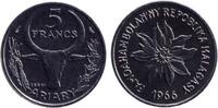 République de Madagascar 5 Francs Essai de 5 Francs République de Madagascar -