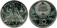 Russie Ex U.R.S.S Argent 10 Roubles 10 Roubles J. O. de Moscou Russie Ex U.R.S.S. Argent -