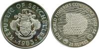 Seychelles Argent 25 Roupies 25 Roupies Seychelles Argent -