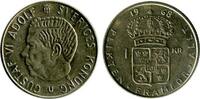 Suede Argent 1 Couronne 1 Couronne Gustave VI Suède Argent -