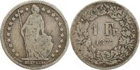 Suisse Argent - Confederation 1 Franc 1 Franc Suisse Argent - Confederation -