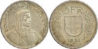 Suisse Argent - Confederation 5 Francs 5 Francs Berger Suisse Argent - Confederation -