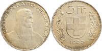 Suisse Argent - Confederation 5 Francs 5 Francs Berger Suisse Argent - Confederation -