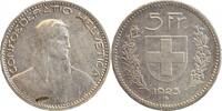 Suisse Argent - Confederation 5 Francs 5 Francs Berger Suisse Argent - Confederation -