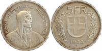 Suisse Argent - Confederation 5 Francs 5 Francs Berger Suisse Argent - Confederation -