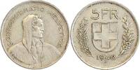 Suisse Argent - Confederation 5 Francs 5 Francs Berger Suisse Argent - Confederation -