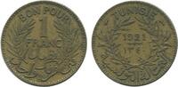 Tunisie 1 Franc 1 Franc Tunisie -