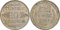Tunisie Argent 10 Francs 10 Francs Tunisie Argent -