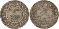 Tunisie Argent 2 Francs 2 Francs Tunisie Argent -