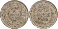Tunisie Argent 5 Francs 5 Francs Tunisie Argent -