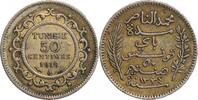 Tunisie Argent 50 Centimes 50 Centimes Tunisie Argent -