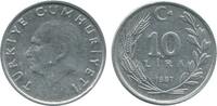 Turquie 10 Lires 10 Lires Turquie -
