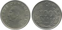 Turquie 100 Lires 100 Lires Turquie -