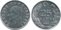 Turquie 25 Lires 25 Lires Turquie -