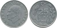 Turquie 25 Lires 25 Lires Turquie -