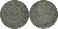 Vatican Argent 20 Baiocchi 20 Baiocchi Pie IX - Vatican Argent -